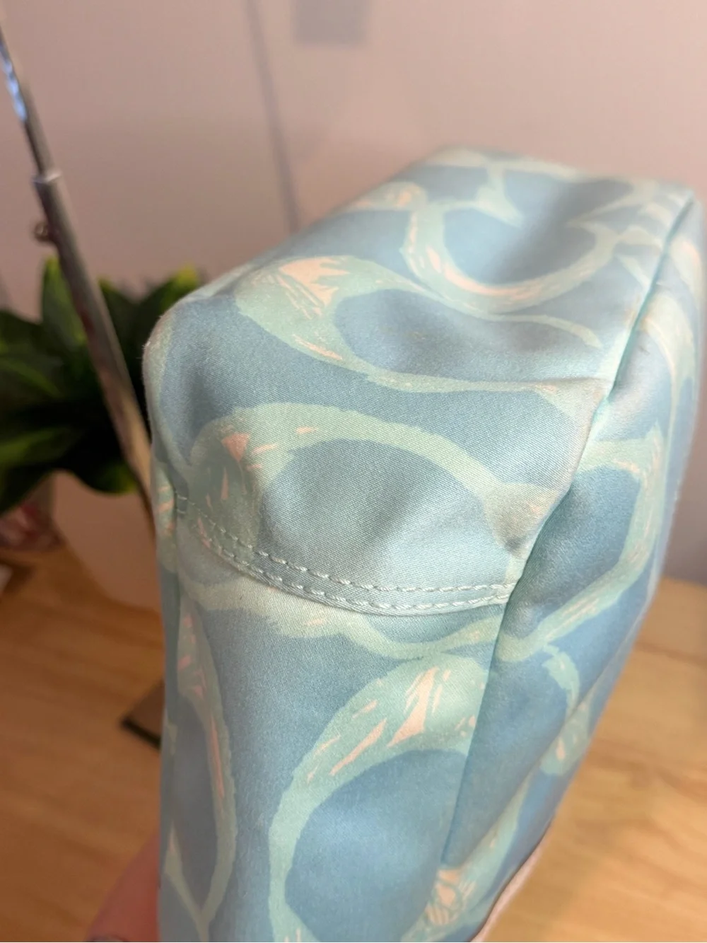 Coach Hampton Scribble Tote Bag in Blue VINTAGE
